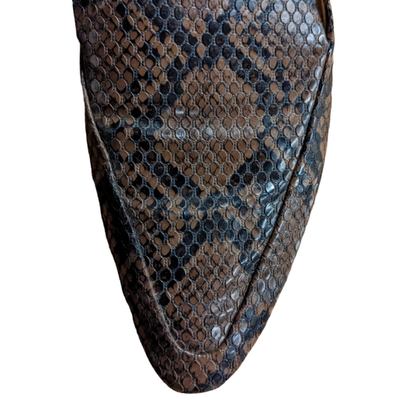 Steven By Steve Madden Haylie Snake Print Loafer 7.5 - Picture 5 of 10